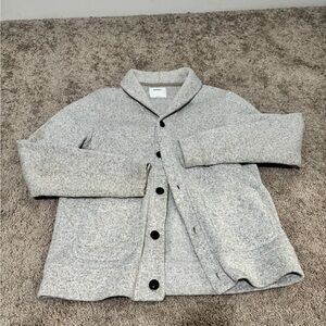 Old Navy Heather Gray Knit Cardigan